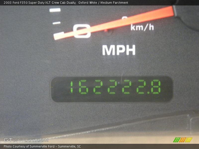 Oxford White / Medium Parchment 2003 Ford F350 Super Duty XLT Crew Cab Dually
