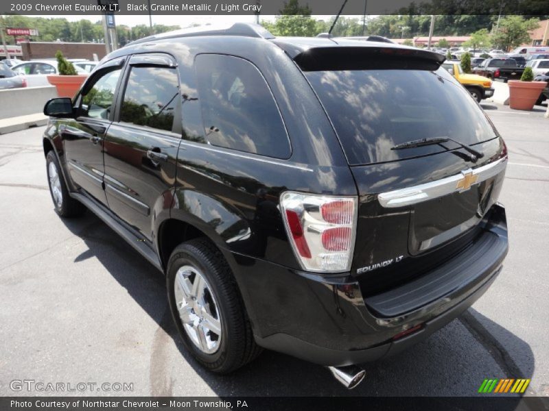 Black Granite Metallic / Light Gray 2009 Chevrolet Equinox LT