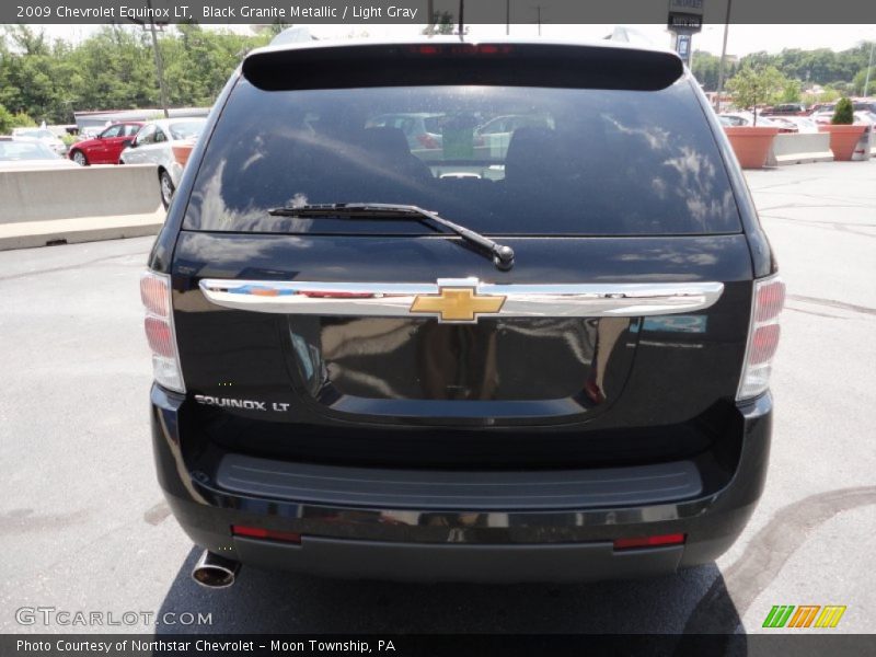 Black Granite Metallic / Light Gray 2009 Chevrolet Equinox LT