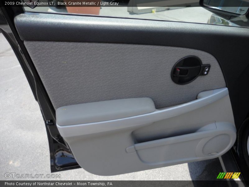 Black Granite Metallic / Light Gray 2009 Chevrolet Equinox LT