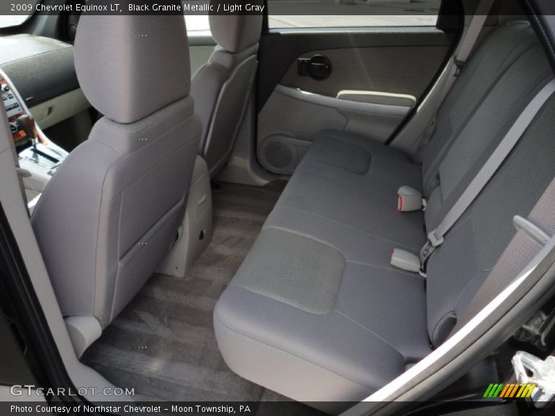 Black Granite Metallic / Light Gray 2009 Chevrolet Equinox LT