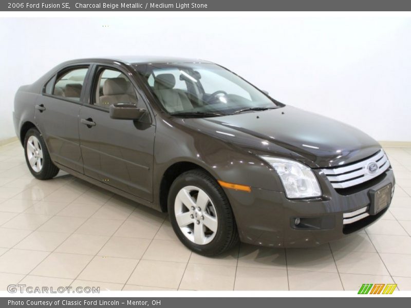 Charcoal Beige Metallic / Medium Light Stone 2006 Ford Fusion SE