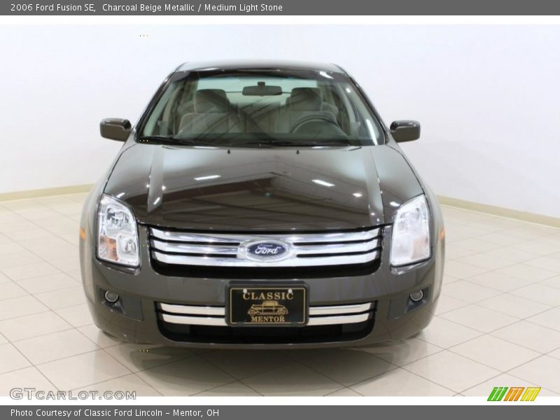Charcoal Beige Metallic / Medium Light Stone 2006 Ford Fusion SE