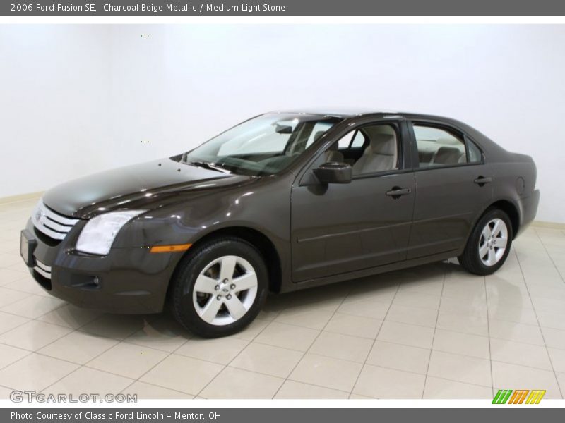 Charcoal Beige Metallic / Medium Light Stone 2006 Ford Fusion SE