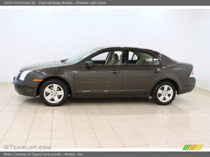 Charcoal Beige Metallic / Medium Light Stone 2006 Ford Fusion SE
