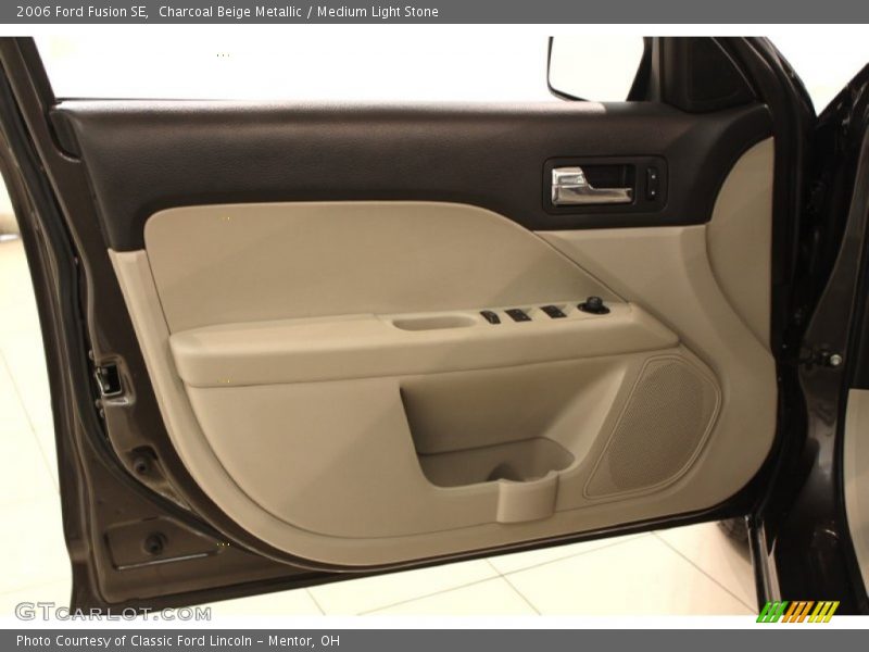 Charcoal Beige Metallic / Medium Light Stone 2006 Ford Fusion SE