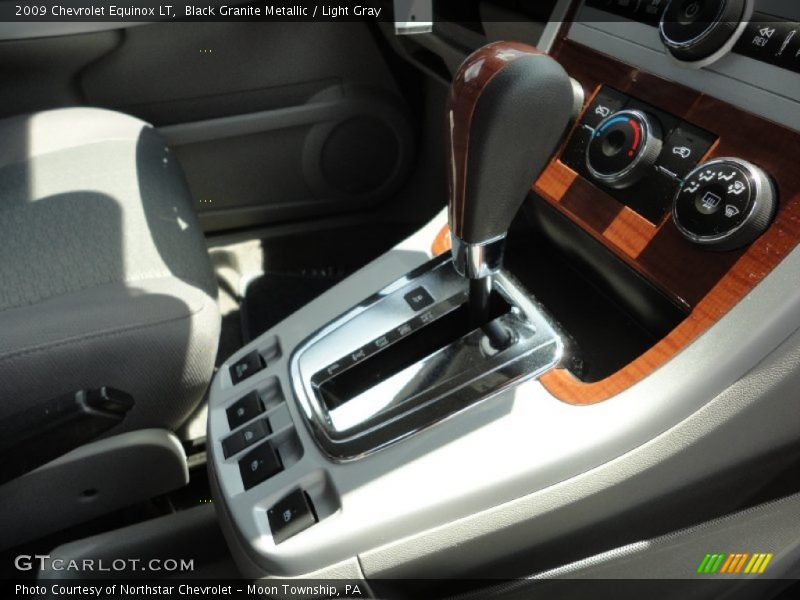 Black Granite Metallic / Light Gray 2009 Chevrolet Equinox LT