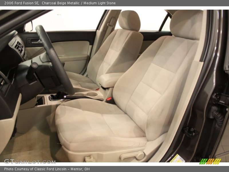 Charcoal Beige Metallic / Medium Light Stone 2006 Ford Fusion SE