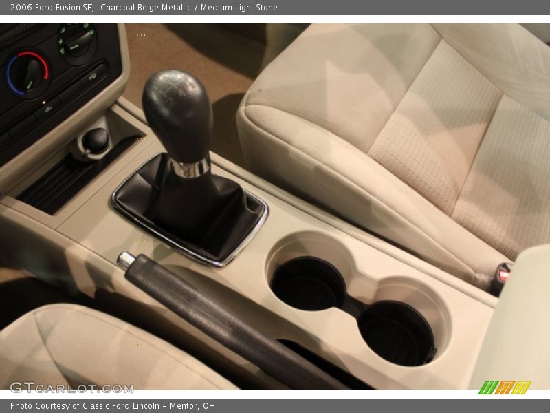 Charcoal Beige Metallic / Medium Light Stone 2006 Ford Fusion SE