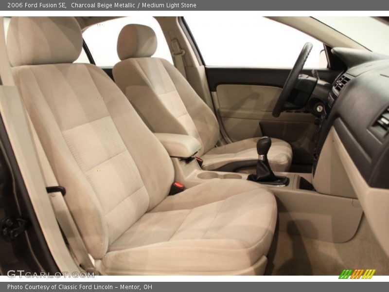 Charcoal Beige Metallic / Medium Light Stone 2006 Ford Fusion SE