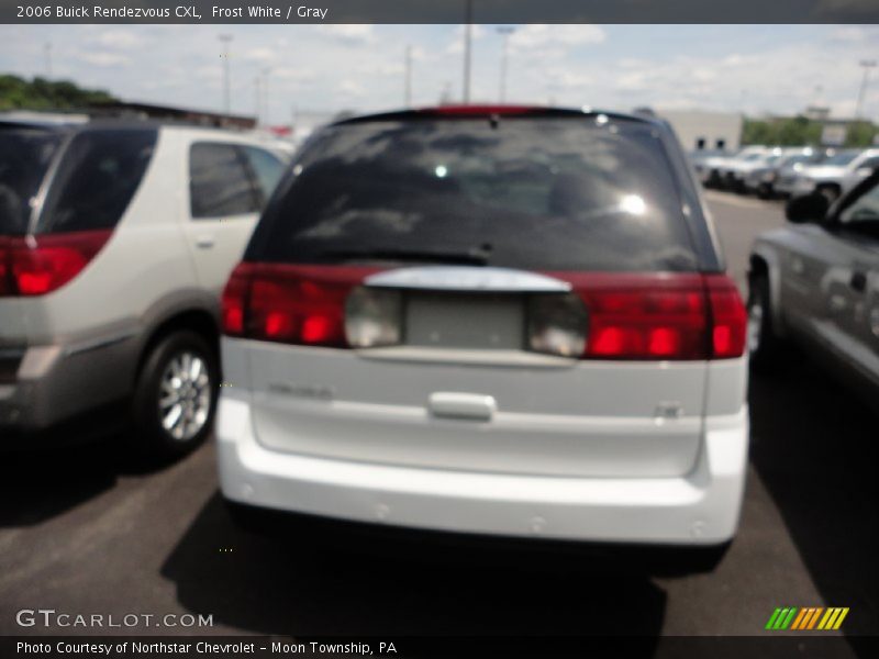 Frost White / Gray 2006 Buick Rendezvous CXL