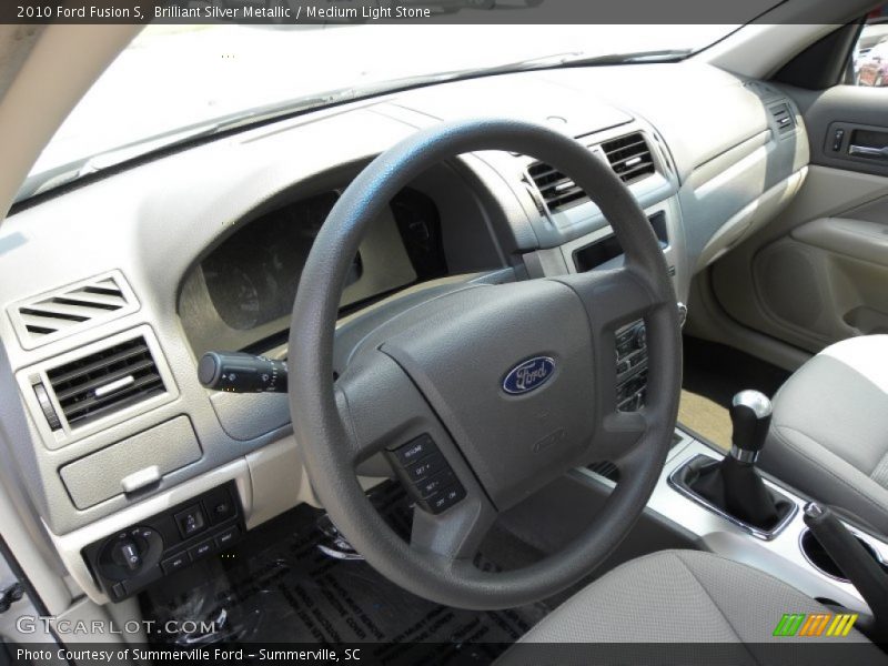  2010 Fusion S Steering Wheel