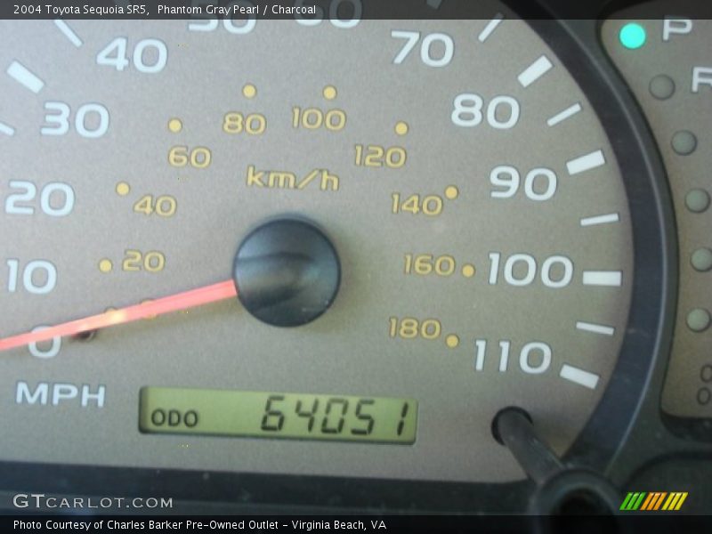 Phantom Gray Pearl / Charcoal 2004 Toyota Sequoia SR5