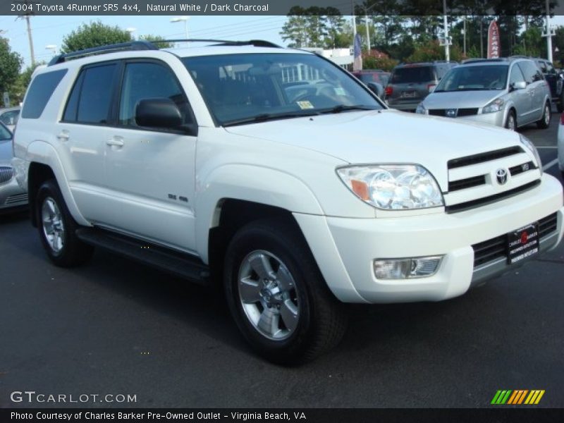 Natural White / Dark Charcoal 2004 Toyota 4Runner SR5 4x4