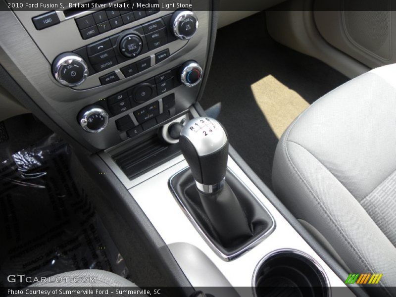  2010 Fusion S 6 Speed Automatic Shifter