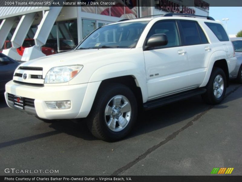 Natural White / Dark Charcoal 2004 Toyota 4Runner SR5 4x4