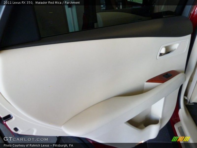Matador Red Mica / Parchment 2011 Lexus RX 350