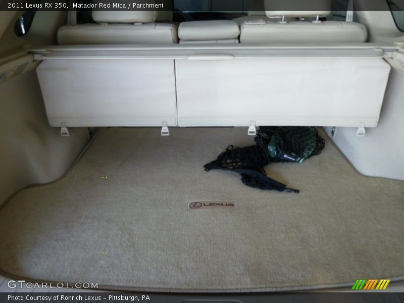 Matador Red Mica / Parchment 2011 Lexus RX 350