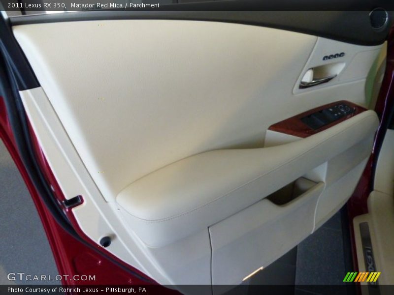 Matador Red Mica / Parchment 2011 Lexus RX 350