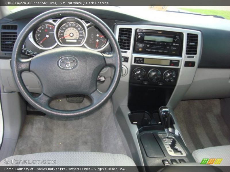 Natural White / Dark Charcoal 2004 Toyota 4Runner SR5 4x4