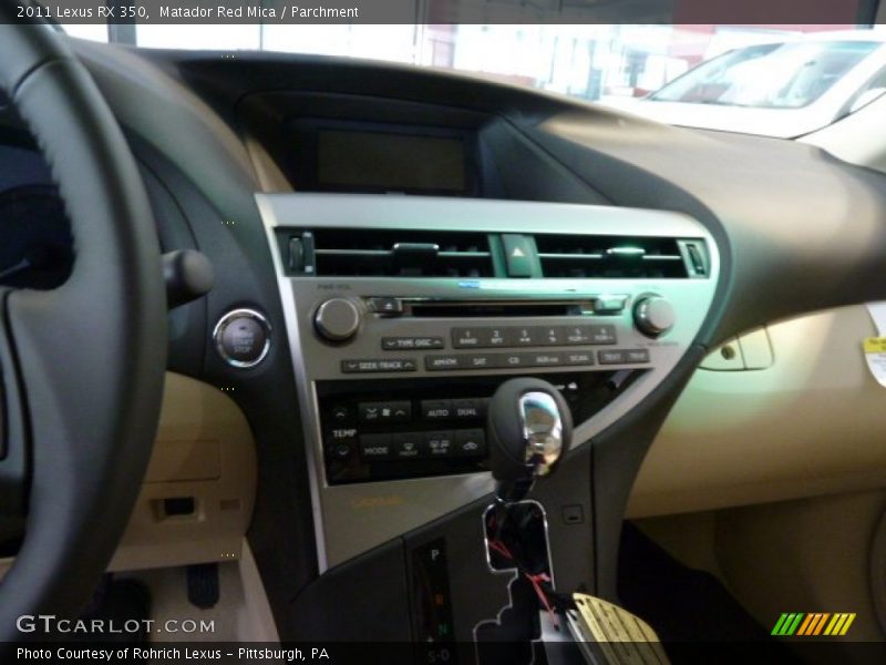 Matador Red Mica / Parchment 2011 Lexus RX 350