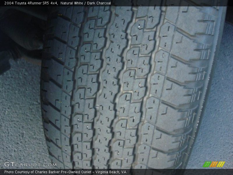 Natural White / Dark Charcoal 2004 Toyota 4Runner SR5 4x4