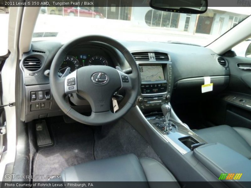 Dashboard of 2011 IS 350 AWD