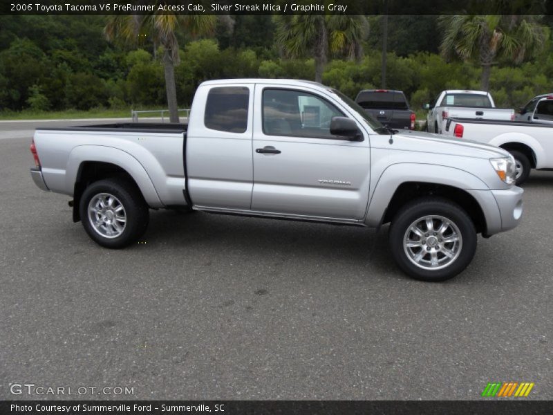 Silver Streak Mica / Graphite Gray 2006 Toyota Tacoma V6 PreRunner Access Cab