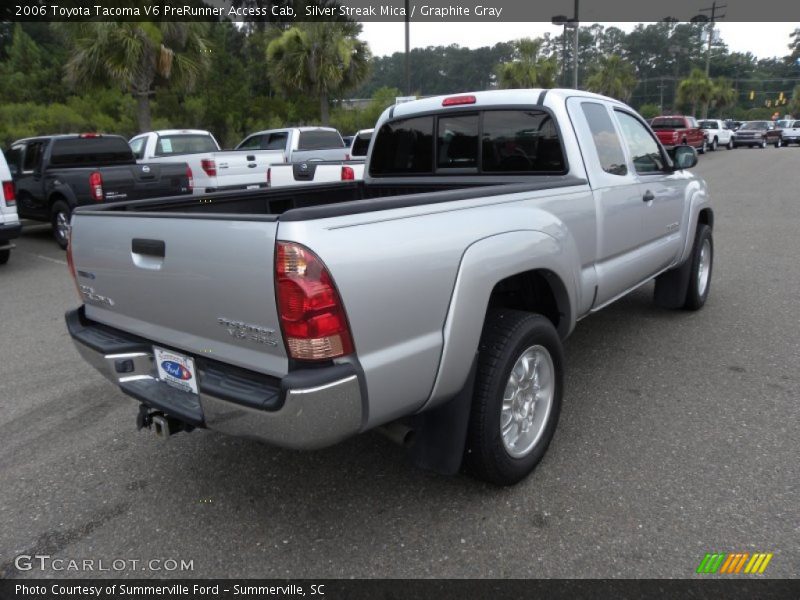 Silver Streak Mica / Graphite Gray 2006 Toyota Tacoma V6 PreRunner Access Cab