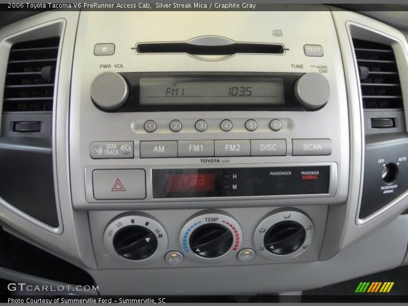 Silver Streak Mica / Graphite Gray 2006 Toyota Tacoma V6 PreRunner Access Cab
