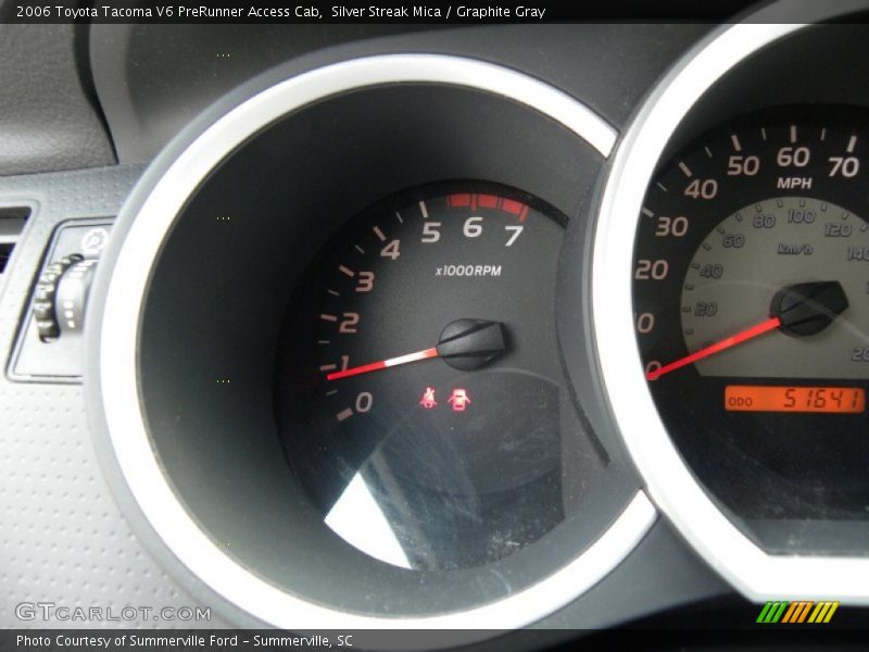 Silver Streak Mica / Graphite Gray 2006 Toyota Tacoma V6 PreRunner Access Cab