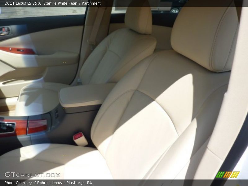 Starfire White Pearl / Parchment 2011 Lexus ES 350