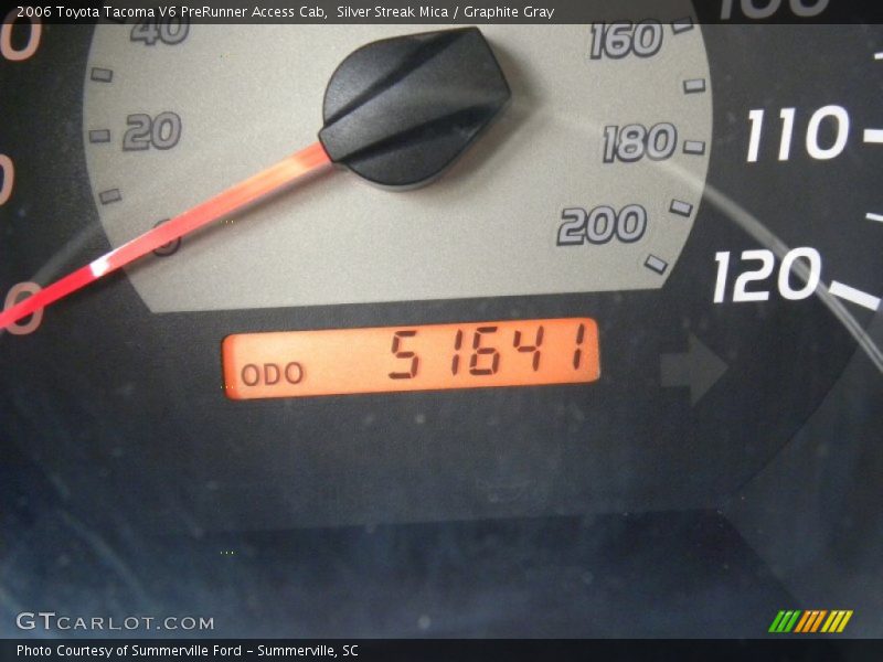Silver Streak Mica / Graphite Gray 2006 Toyota Tacoma V6 PreRunner Access Cab