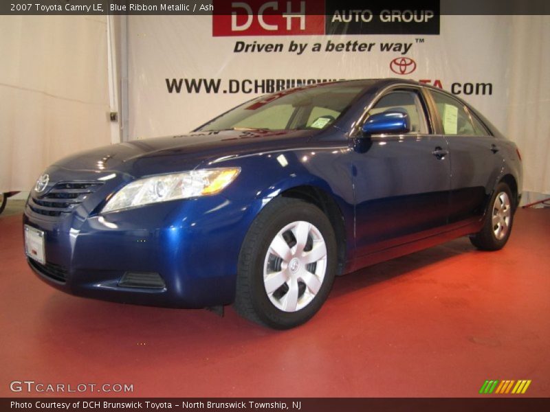 Blue Ribbon Metallic / Ash 2007 Toyota Camry LE