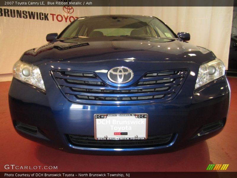 Blue Ribbon Metallic / Ash 2007 Toyota Camry LE