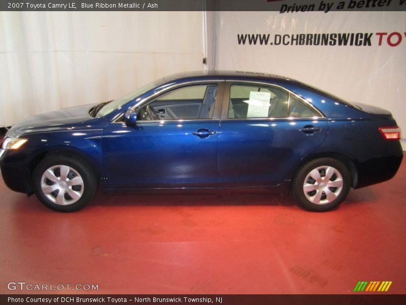 Blue Ribbon Metallic / Ash 2007 Toyota Camry LE