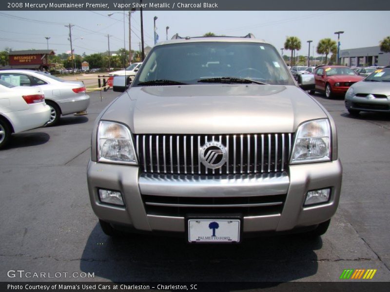 Vapor Silver Metallic / Charcoal Black 2008 Mercury Mountaineer Premier