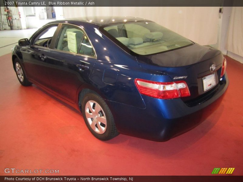 Blue Ribbon Metallic / Ash 2007 Toyota Camry LE