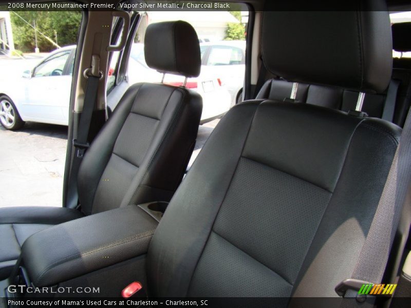 Vapor Silver Metallic / Charcoal Black 2008 Mercury Mountaineer Premier