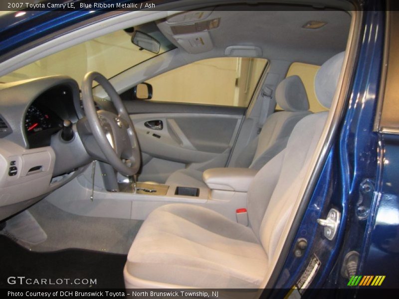 Blue Ribbon Metallic / Ash 2007 Toyota Camry LE
