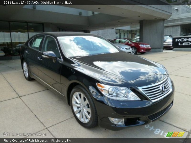 Front 3/4 View of 2011 LS 460 AWD
