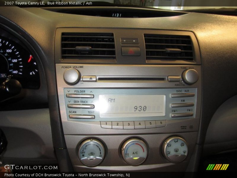Blue Ribbon Metallic / Ash 2007 Toyota Camry LE