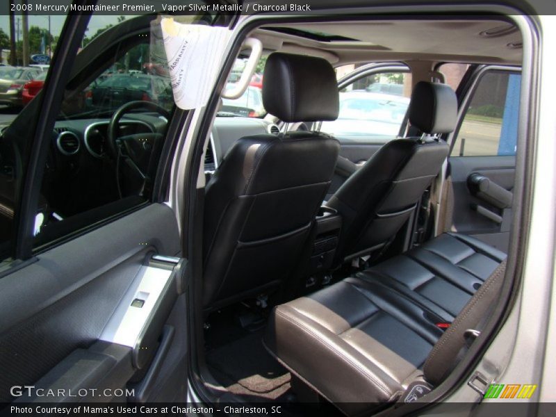 Vapor Silver Metallic / Charcoal Black 2008 Mercury Mountaineer Premier