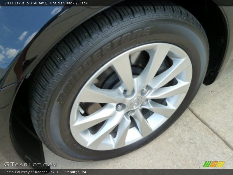  2011 LS 460 AWD Wheel