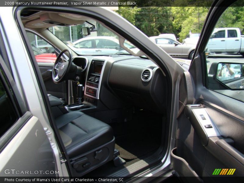 Vapor Silver Metallic / Charcoal Black 2008 Mercury Mountaineer Premier