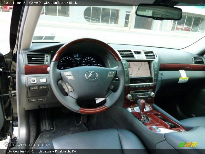 Dashboard of 2011 LS 460 AWD