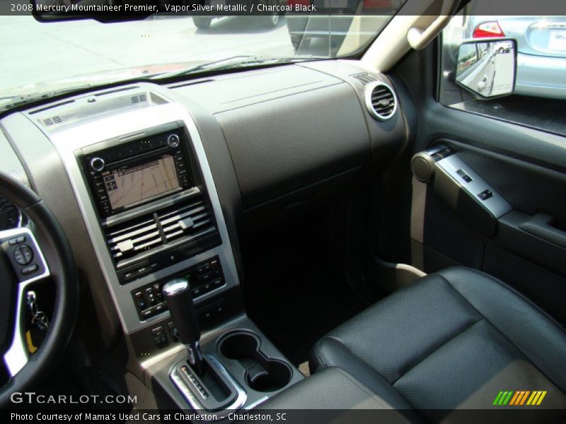 Vapor Silver Metallic / Charcoal Black 2008 Mercury Mountaineer Premier
