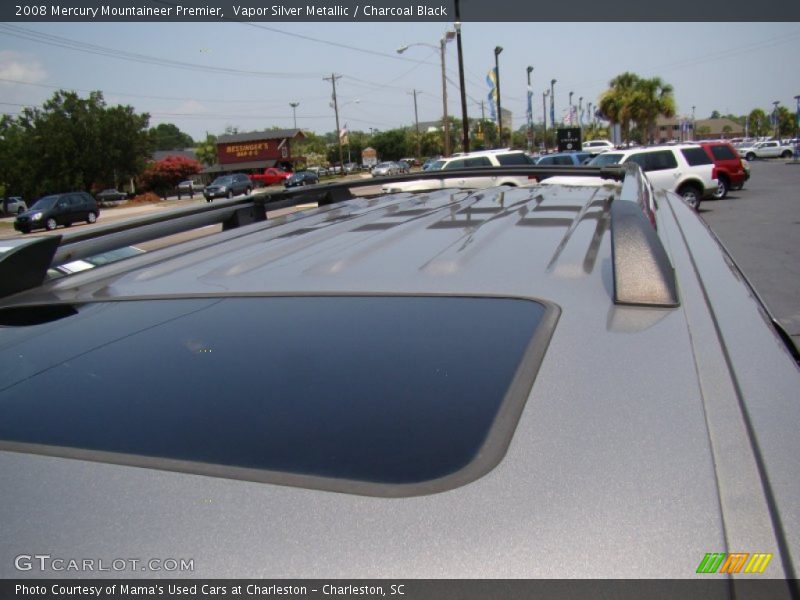 Vapor Silver Metallic / Charcoal Black 2008 Mercury Mountaineer Premier