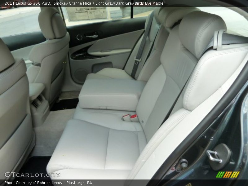  2011 GS 350 AWD Light Gray/Dark Grey Birds Eye Maple Interior
