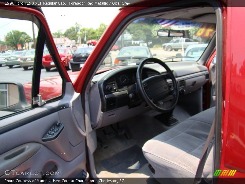  1996 F150 XLT Regular Cab Opal Grey Interior
